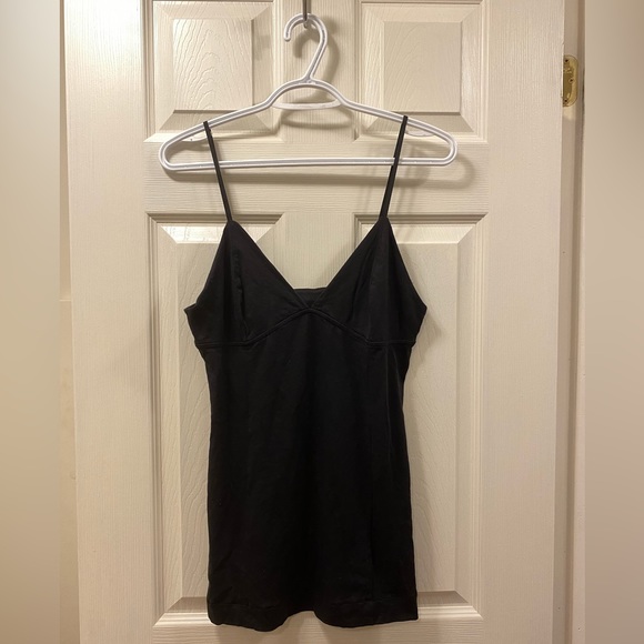 GUC black Wilfred Aritzia tank with adjustable straps, size large - Picture 1 of 5